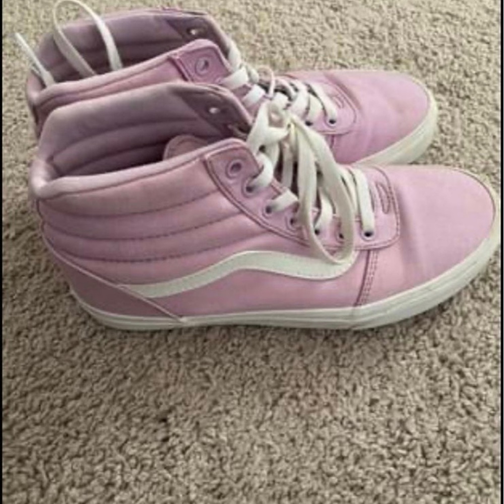 Womens lilac vans